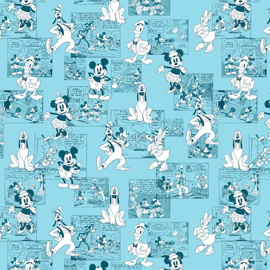 Mickey Mouse Sensational Cotton Fabric